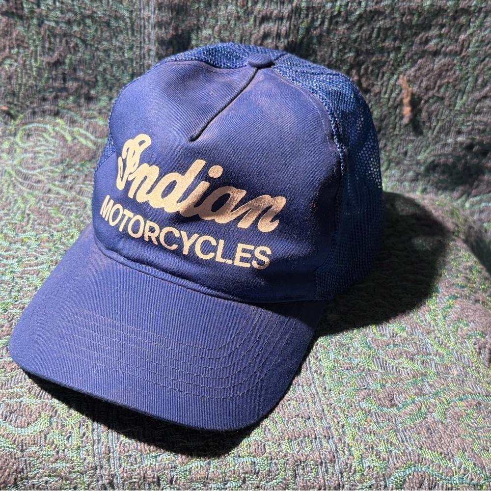 Indian Motorcycles Blue Cap